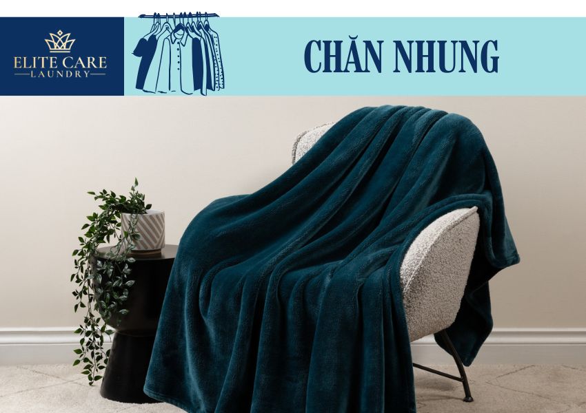 cách giặt chăn NHUNG