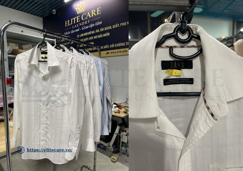 Giặt tẩy Áo sơ mi Elite Care Laundry